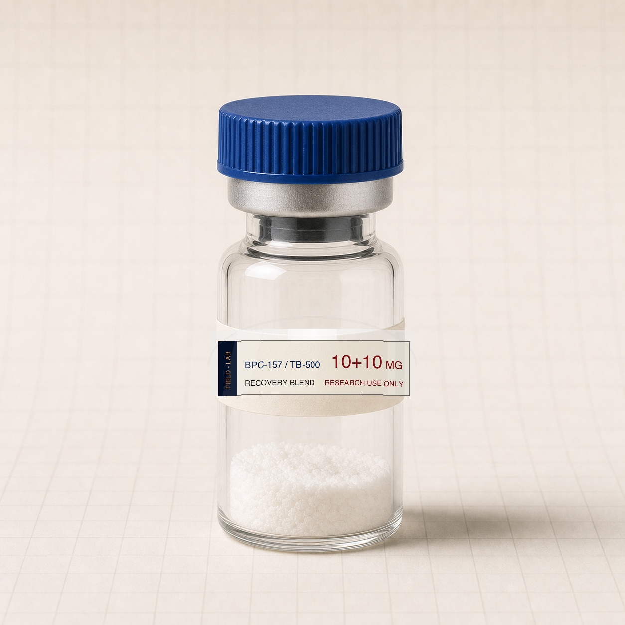 BPC/TB-500 10mg/10mg Field Lab research catalogue vial