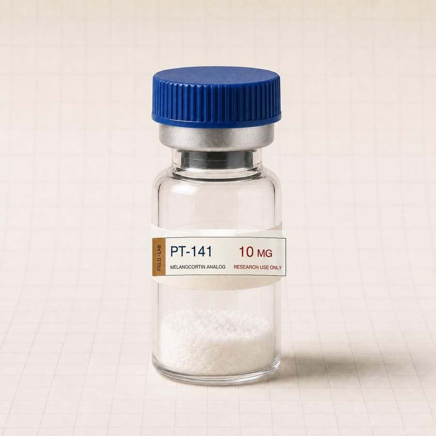 PT-141 10mg Field Lab research catalogue vial