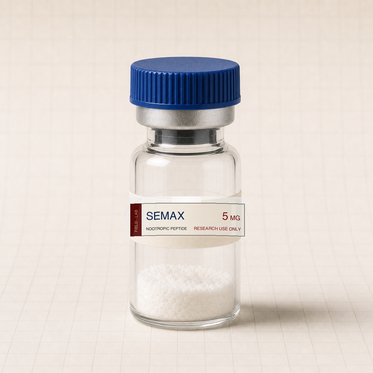 Semax 5mg Field Lab research catalogue vial